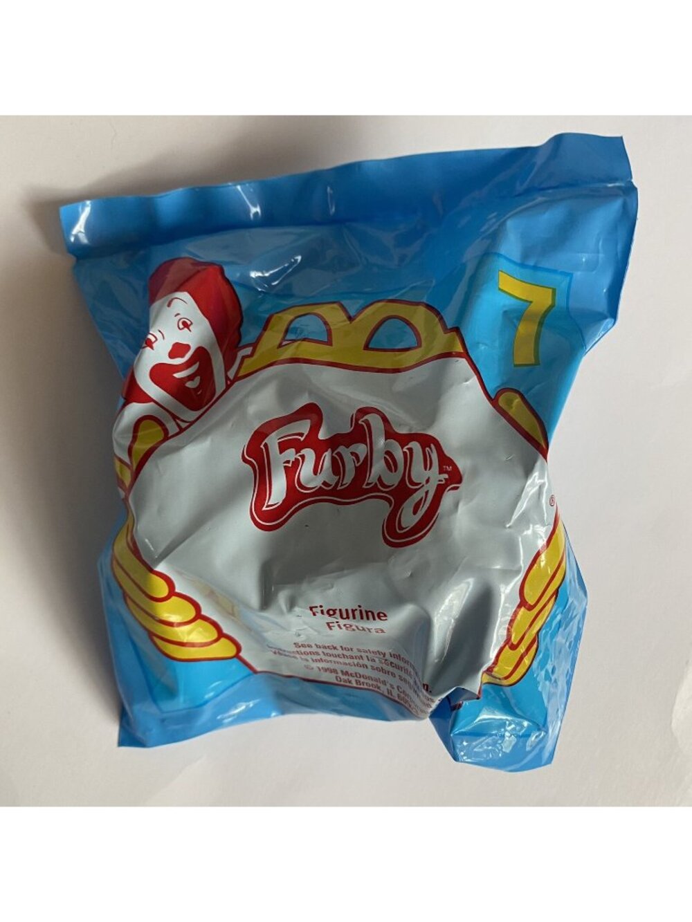 Vintage 1998 McDonald’s Happy Meal Furby #7 New In Package Collectible Toy - Picture 1 of 6